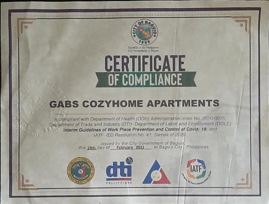 Gab'S Cozyhome At Bonbel Condo, Botanical Gardens Baguio Baguio City Esterno foto